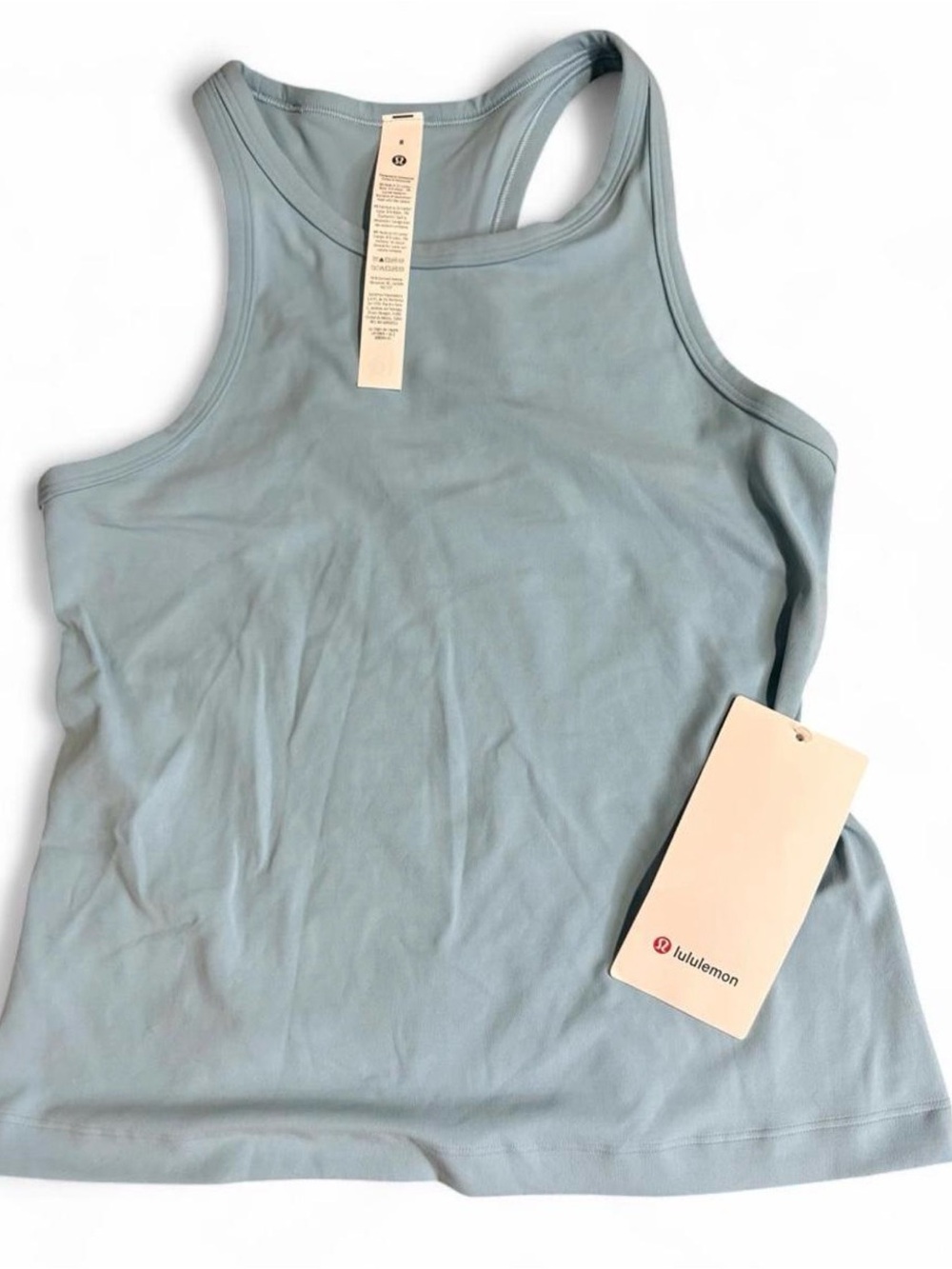 lululemon athletica Pale Blue Racerback Tank